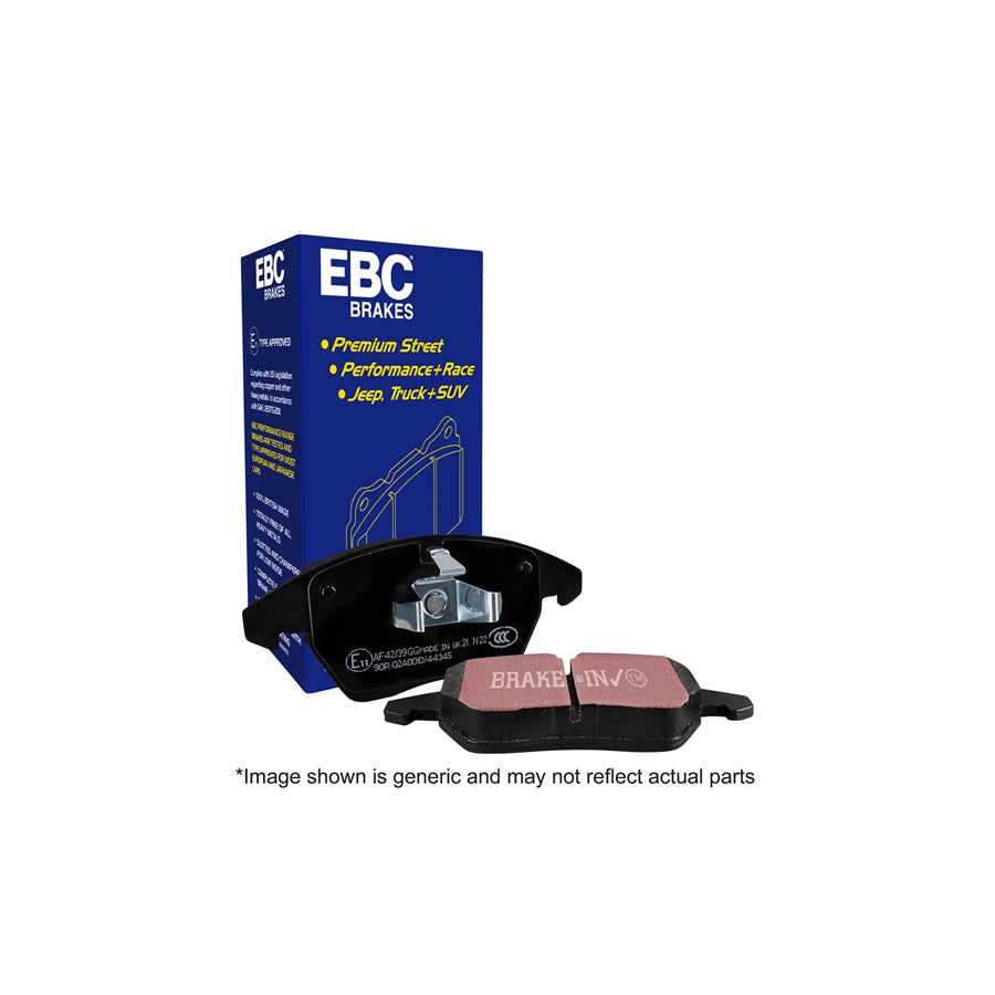 EBC DP111 VW Beetle Type 14 Ultimax Front Brake Pads (Inc. Beetle & Karmann Ghia) 1 | ML Performance UK Car Parts