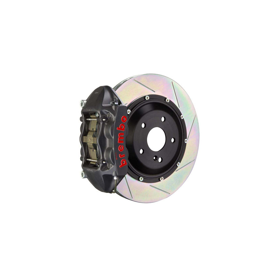 Brembo 2P2.9032AS Cadillac Chevrolet Rear GT-S 4-Pistons Slotted 2-piece Big Brake Kit 380x28mm (Inc. XLR, Corvette)