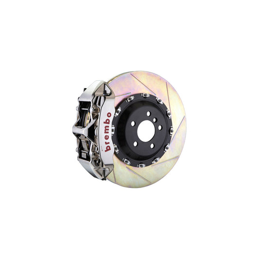 Brembo 1L2.9501AR Bentley Front GT-R 6-Pistons Slotted 2-piece Big Brake Kit 411x34mm (Inc. Continental, Flying Spur)